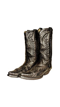 Bottes de cowboy vintage