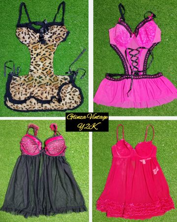 y2k net tops cami Gv#009