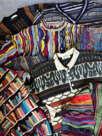 Coogi-Style Sweaters