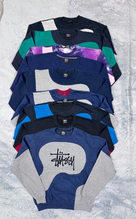 Stussy Rework Style Sweatshirts