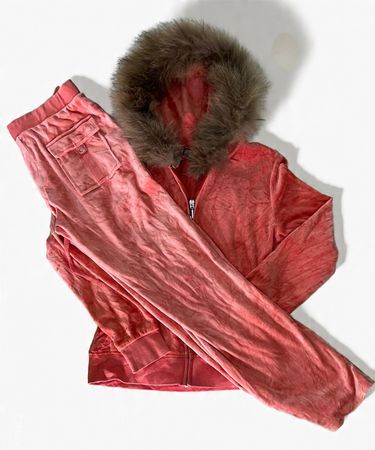 Juicy Couture Tracksuits With Fur