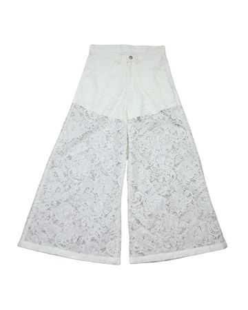 Upcycled Lace Net Pants