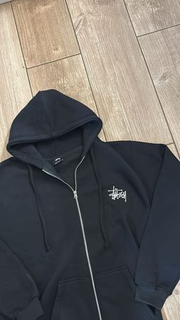カスタムハンドピックStussyリワークスタイルパーカー