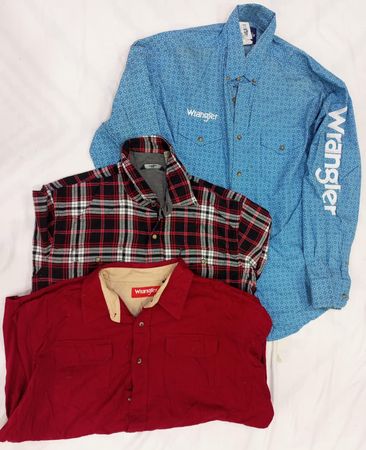 CRZ0108 Vintage Wrangler Men’s Western Shirts