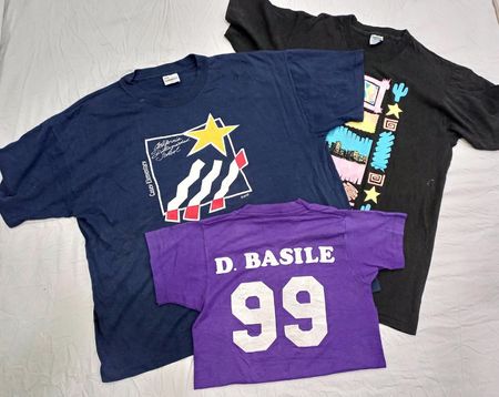 CRZ0127 Vintage Retro Single Stitch Graphic T-Shirts