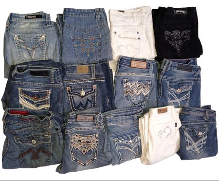 VIGOSS AND OTHER BRAND JEANS FLARE BOOTCUT