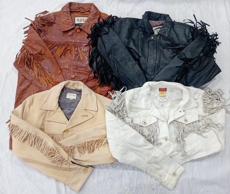 IQ0911 Y2K Fringe Fantasy Jackets