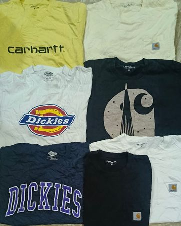 T-shirts Carhartt et Dicikes