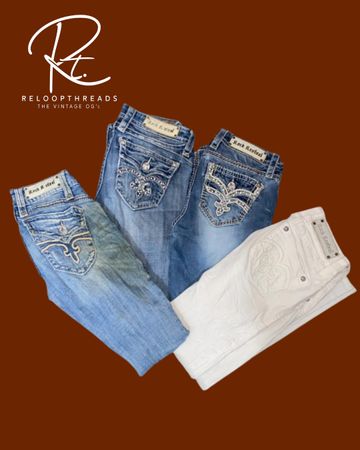 RT 1221 Rock Revival Mix Jeans