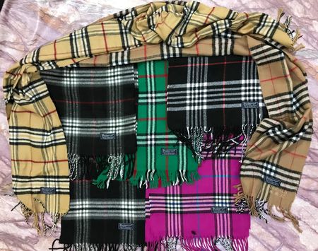 Bufandas premium especiales de Burberry 🔥