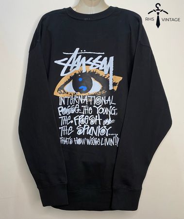 Stussy rework style sweatshirts