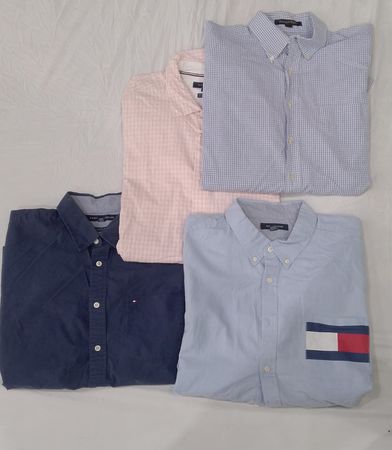 ZV0138 camicia da uomo Tommy Hilfiger