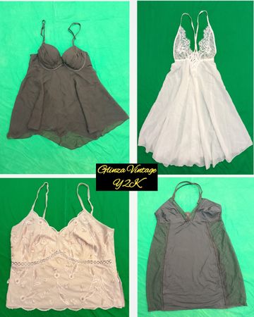 y2k net tops cami Ars#20