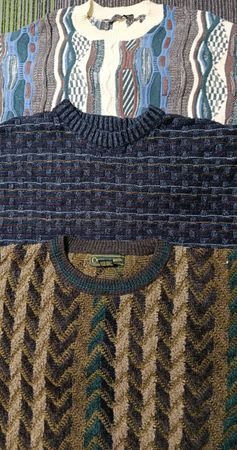 Coogi-Style Sweaters