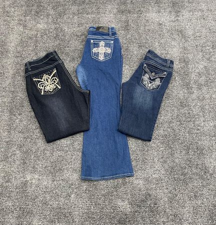 Y2K Embelished Jeans