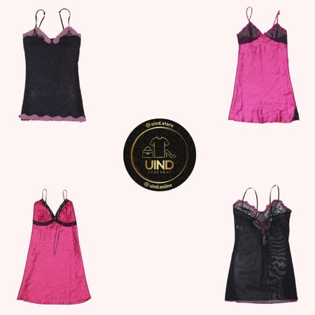 Y2K Midnight Barbie Slip Dresses