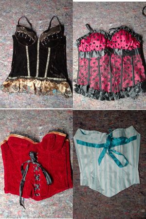 SS#011Corsets pour femmes Hauts de corset Corsets Sexy en dentelle avec nœud Corsets grande taille