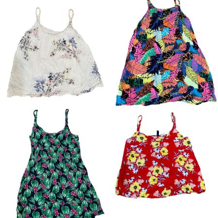 Floral Camisoles 13Pcs