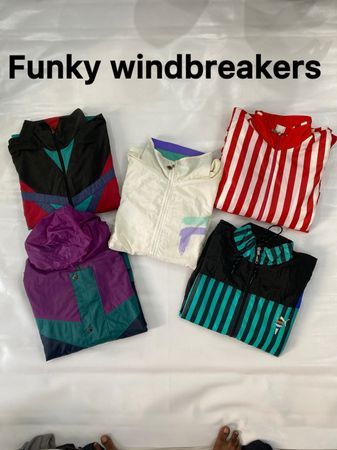 Vintage Funky Windbreaker