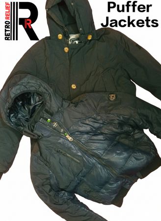 Mix brands puffer jackets