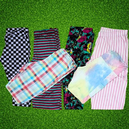 Women’s Printed Premium Fabric Trousers – Casual Lounge & Daily Wear Bottoms