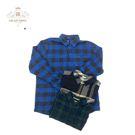 Mixed Branded Heavy Button Up Shirts
