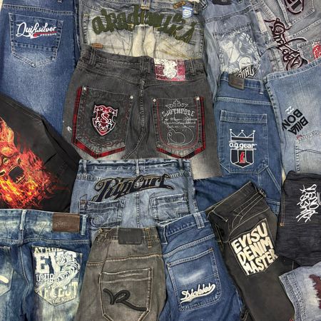 Y2k Hiphop Baggy Shorts