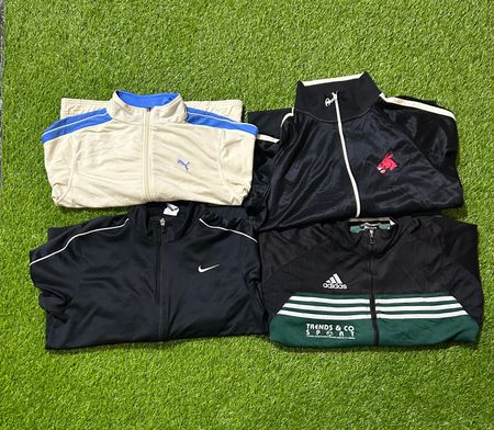 ブランデッドトラックジャケット