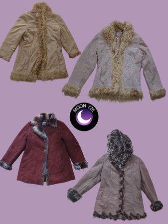 Manteau afghan Y2K mix (M-725)