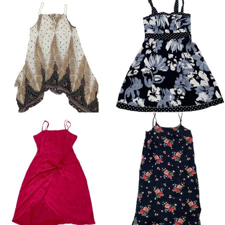 Floral&Plan seamless long camisoles 16Pcs