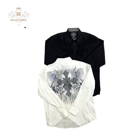 Affliction Style Button up shirts