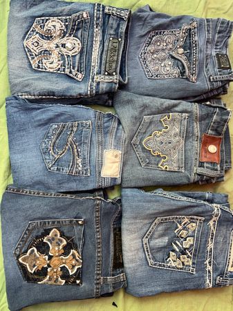 Ladies flare jeans