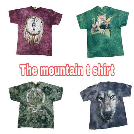 A camiseta da montanha