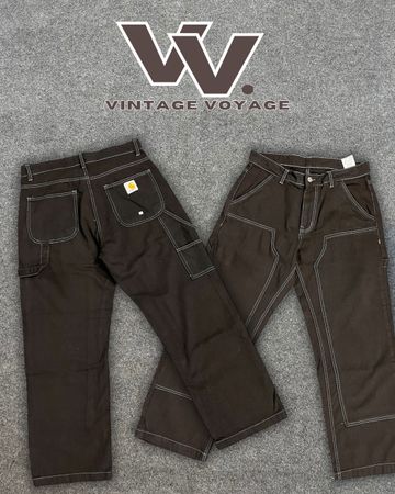 Premium Carhartt reworked style black Jeans #171025