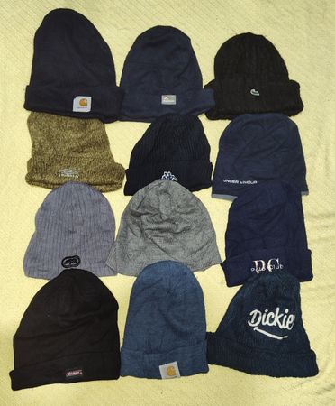 Branded wool caps