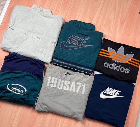 Vintage Nike Adidas Track jackets