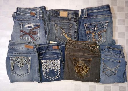 WALLFLOWER AND OTHER BRAND JEANS