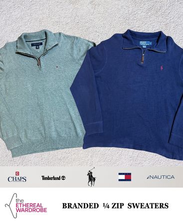 Quarter zip sweaters Polo Ralph Lauren, Tommy and Other Brands