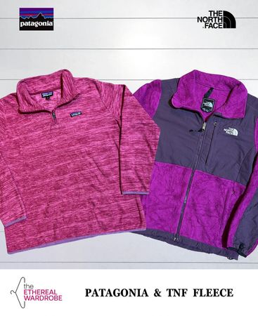 Patagonia und The north face Fleece