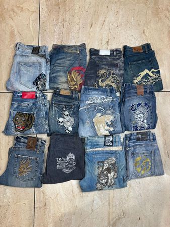 Japanese Tattoo Jeans