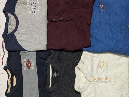 Hollister and other Full Sleeves Thermal