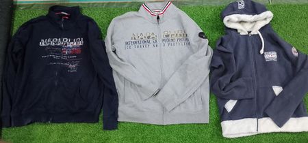 Zíperes Napapijri e hoodie