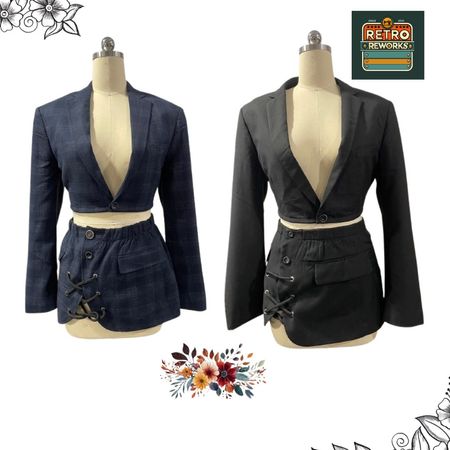 SS25 Upcycled Blazer Co-ord Set