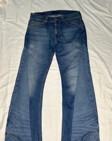 Upcycled L.L.W Wide Leg Jeans WR_0005