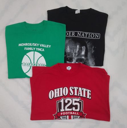 ZV0272  Unbranded sports print t shirt