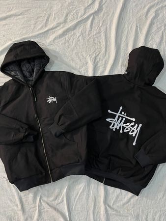 Stussy Reworked Style Black Active Jackets