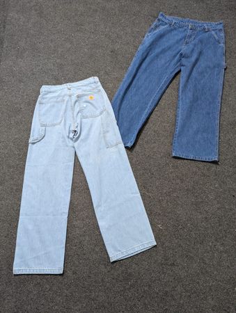 Carhartt Rework Style Baggy Single Knee CarpenterJeans