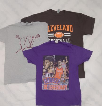 ZV0278 Unbranded sports print t shirt