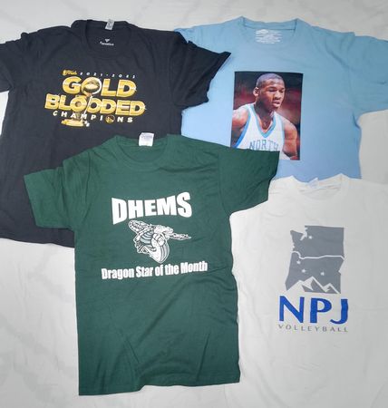 ZV0279 Unbranded sports print t shirt