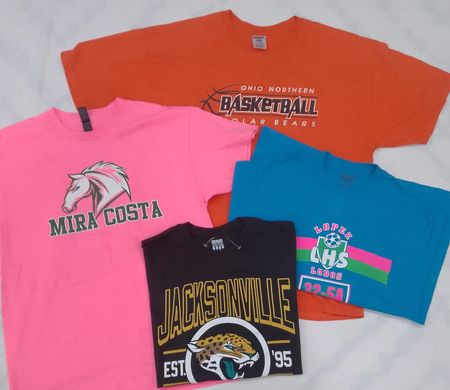 T-shirt imprimé de sport sans marque ZV0284